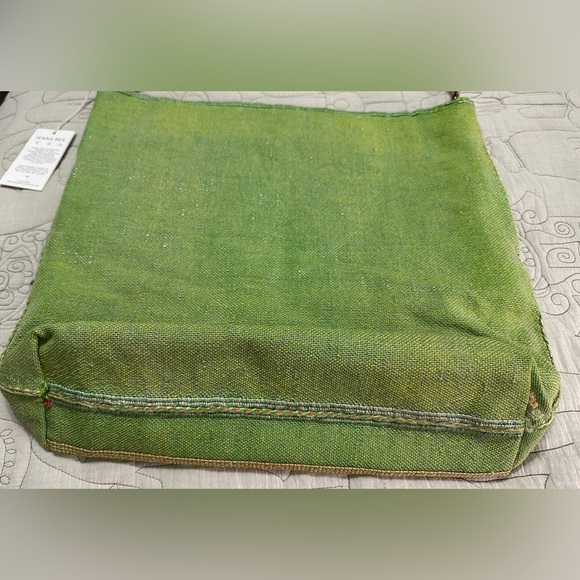 NWT Jenna Bee x Free People Cactus Silk Tote Green - Picture 6 of 11